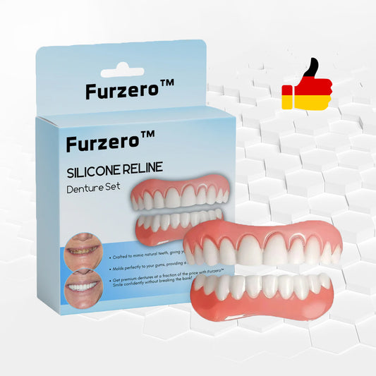 🦷 Furzero™ Silikon-Reline Gebiss-Set 🦷5