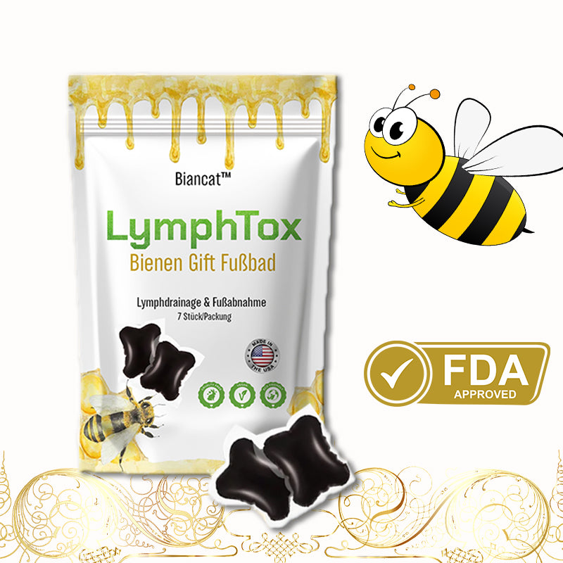 Biancat™ LymphTox Bienen Gift Fußbad 🤗