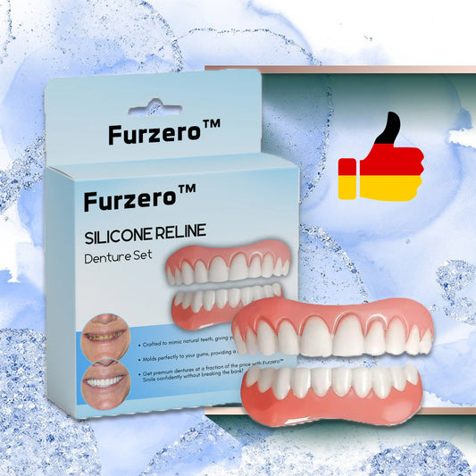 🦷 Furzero™ Silikon-Reline Gebiss-Set 🦷6