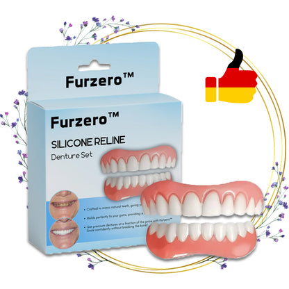 🦷 Furzero™ Silikon-Reline Gebiss-Set 🦷7