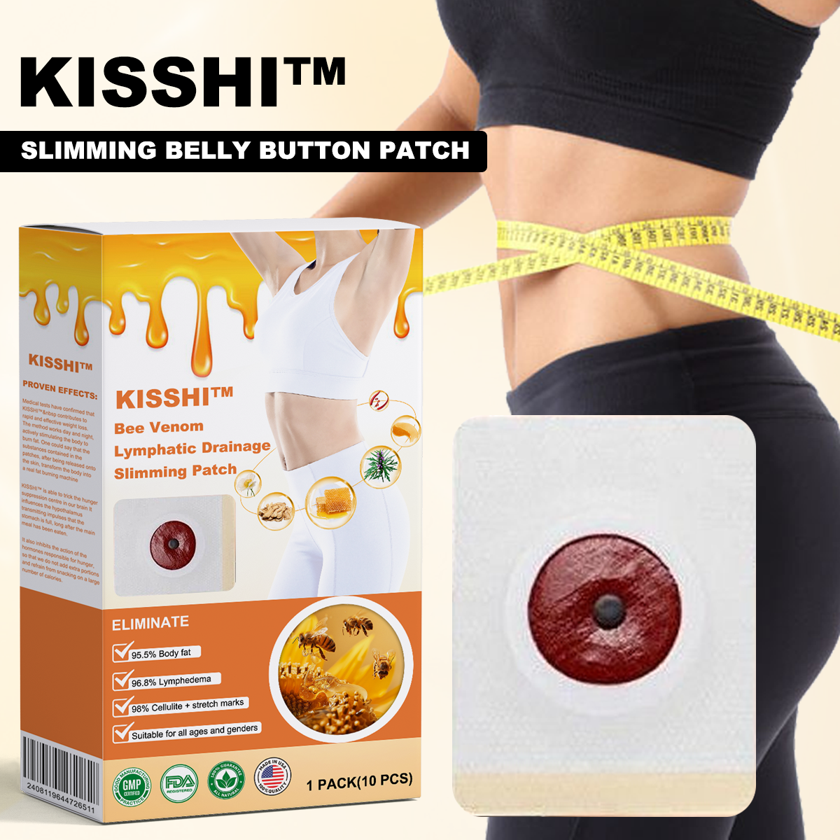 KISSHI™ Slimming Belly button patch