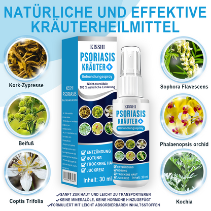 KISSHI™ Psoriasis Kräuter Behandlungsspray