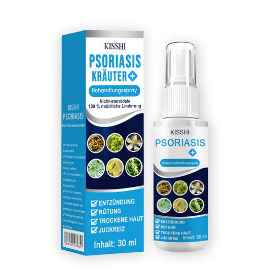 KISSHI™ Psoriasis Kräuter Behandlungsspray