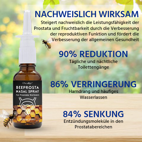 Oveallgo™ EXTRA BeeProsta Nasenspray für die Prostatagesundheit