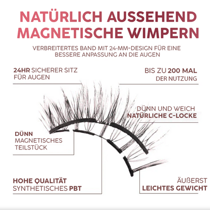 Oveallgo™ Snap-and-Go Makellose magnetische Wimpern – Ausverkauf 🔥bis zu 70 % Rabatt!