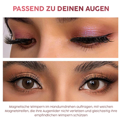 Oveallgo™ Snap-and-Go Makellose magnetische Wimpern – Ausverkauf 🔥bis zu 70 % Rabatt!