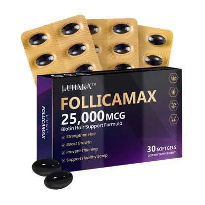 Luhaka™ FollicaMax 25.000 MCG Haarwachstumsunterstützung 🍊1