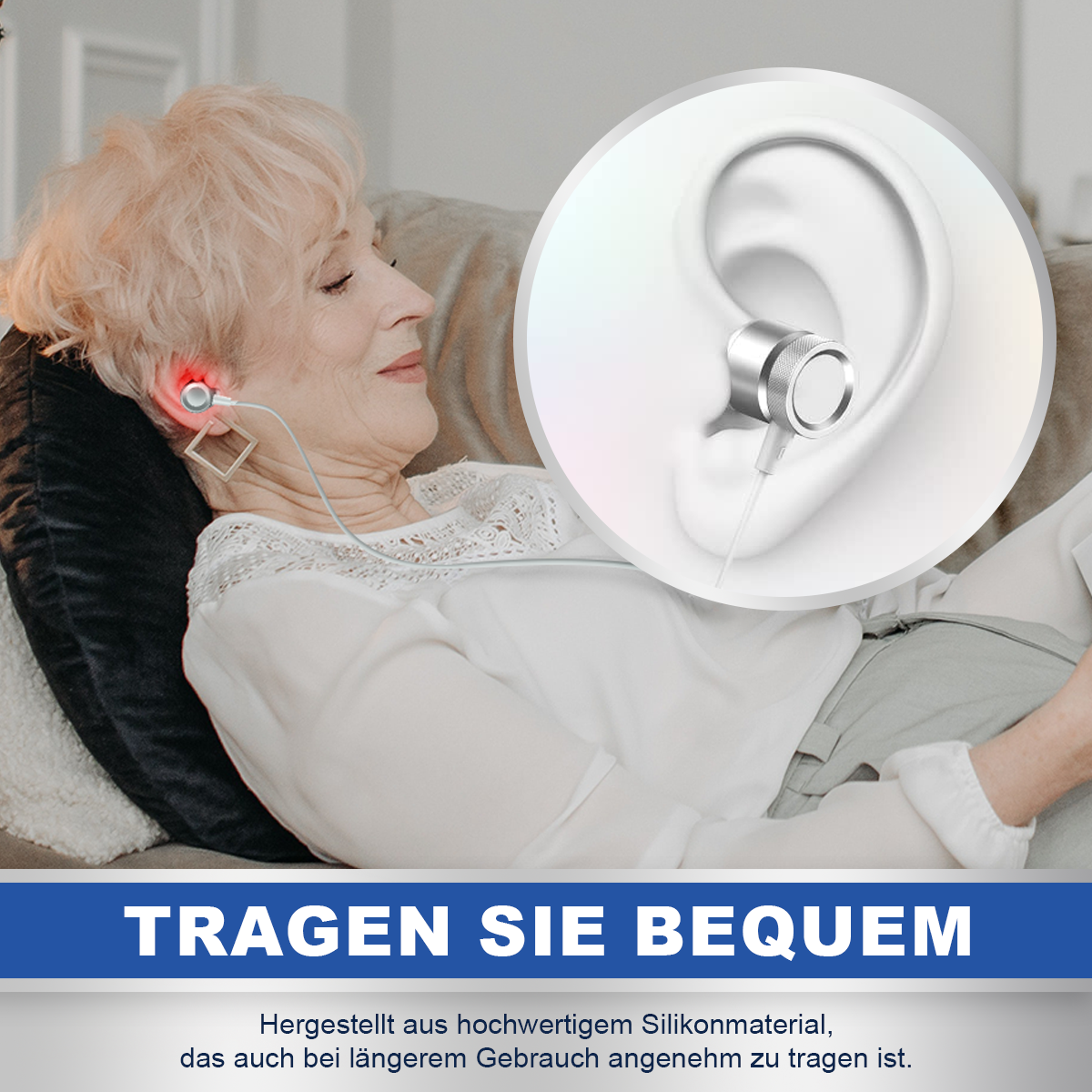 LUHAKA™ Infrapeace - 🌟Rotlichttherapie-Ohrstöpsel🌟