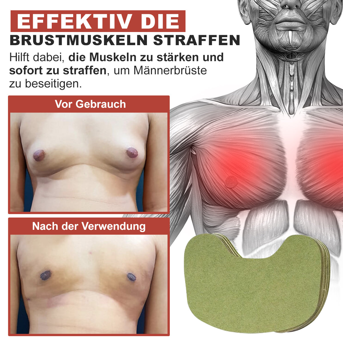 Luhaka™ 🌟Gynäkomastie Cellulite-Schmelzpflaster🌟