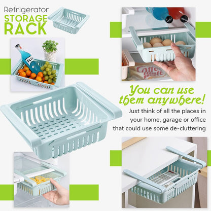 Expandable Refrigerator Storage Rack